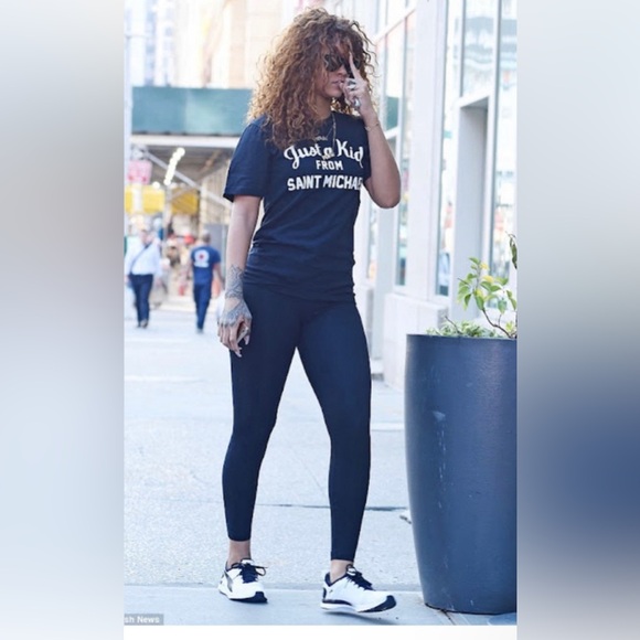 Forever Savage shiny Legging in Navy Blue size M - Picture 3 of 6